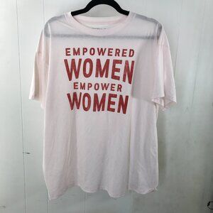 Fifth Sun pink women empower women t-shirt size XXL